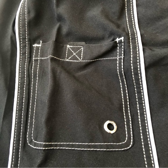 NWT Free Country Women’s Plus Size Swim Board Shorts, Swimsuit bottom black, 2X - Picture 6 of 16